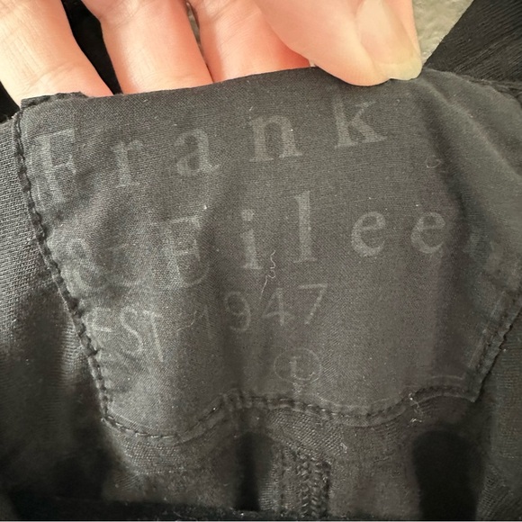 Frank & Eileen Black Button-Down Lab Tee Black SZ L - Picture 6 of 6